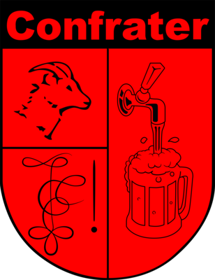 Schild van Club Confrater